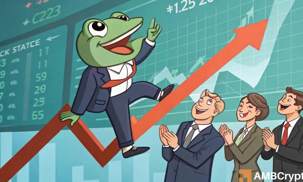 为什么Pepe交易者应该在Memecoin图表中寻找23%的上涨?