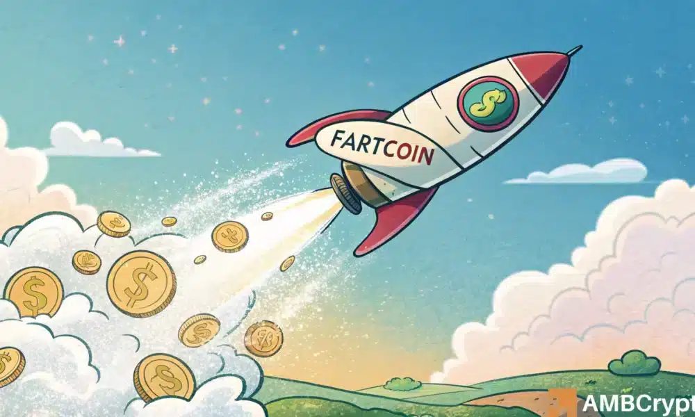 How and why FARTCOIN on Solana skyrocketed 64% on the charts?